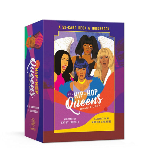 The Hip-Hop Queens Oracle Deck: A 52-Card Deck and Guidebook by Kathy Iandoli (Author), Monica Ahanonu (Illustrator)