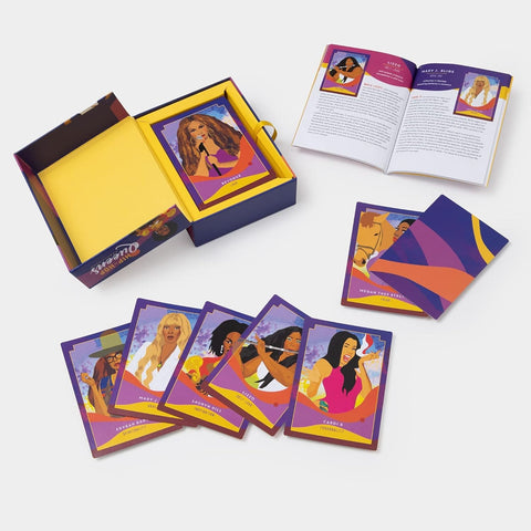 The Hip-Hop Queens Oracle Deck: A 52-Card Deck and Guidebook by Kathy Iandoli (Author), Monica Ahanonu (Illustrator)
