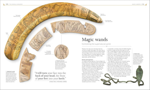 Ancient Egypt: The Definitive Visual History (DK Classic History) Hardcover – DK (Author)