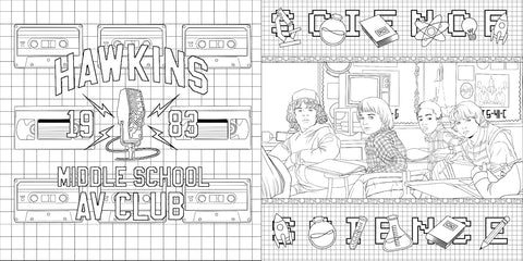 *PRE-ORDER 12/9 Stranger Things: The Complete Coloring Book (Color All Five Seasons!) Paperback –Netflix (Author)