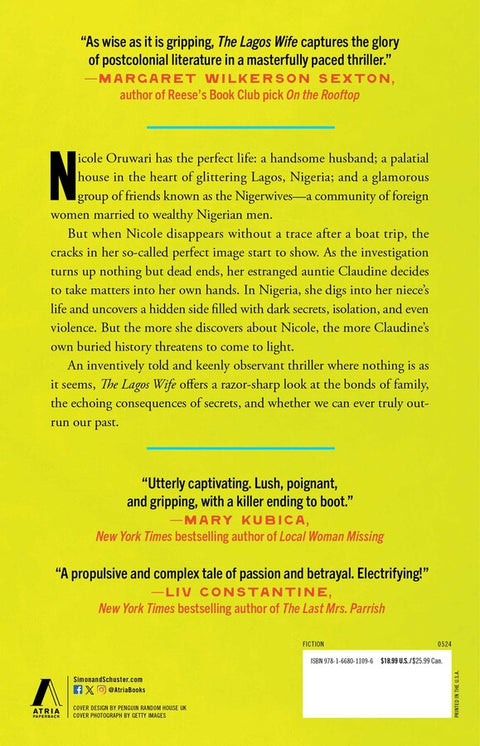 The Lagos Wife: A Novel by Vanessa Walters (previously published as The Nigerwife)