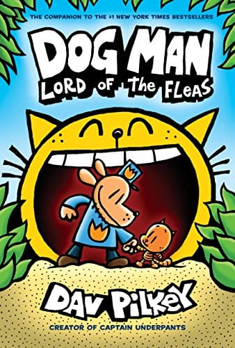 Dog Man: Lord of the Fleas: From the Creator of Captain Underpants (Dog Man #5) by Dav Pilkey - Frugal Bookstore