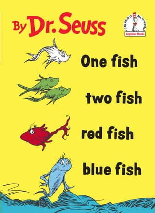 One Fish, Two Fish, Red Fish, Blue Fish by Dr. Seuss - Frugal Bookstore
