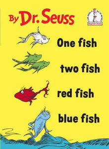 One Fish, Two Fish, Red Fish, Blue Fish by Dr. Seuss - Frugal Bookstore